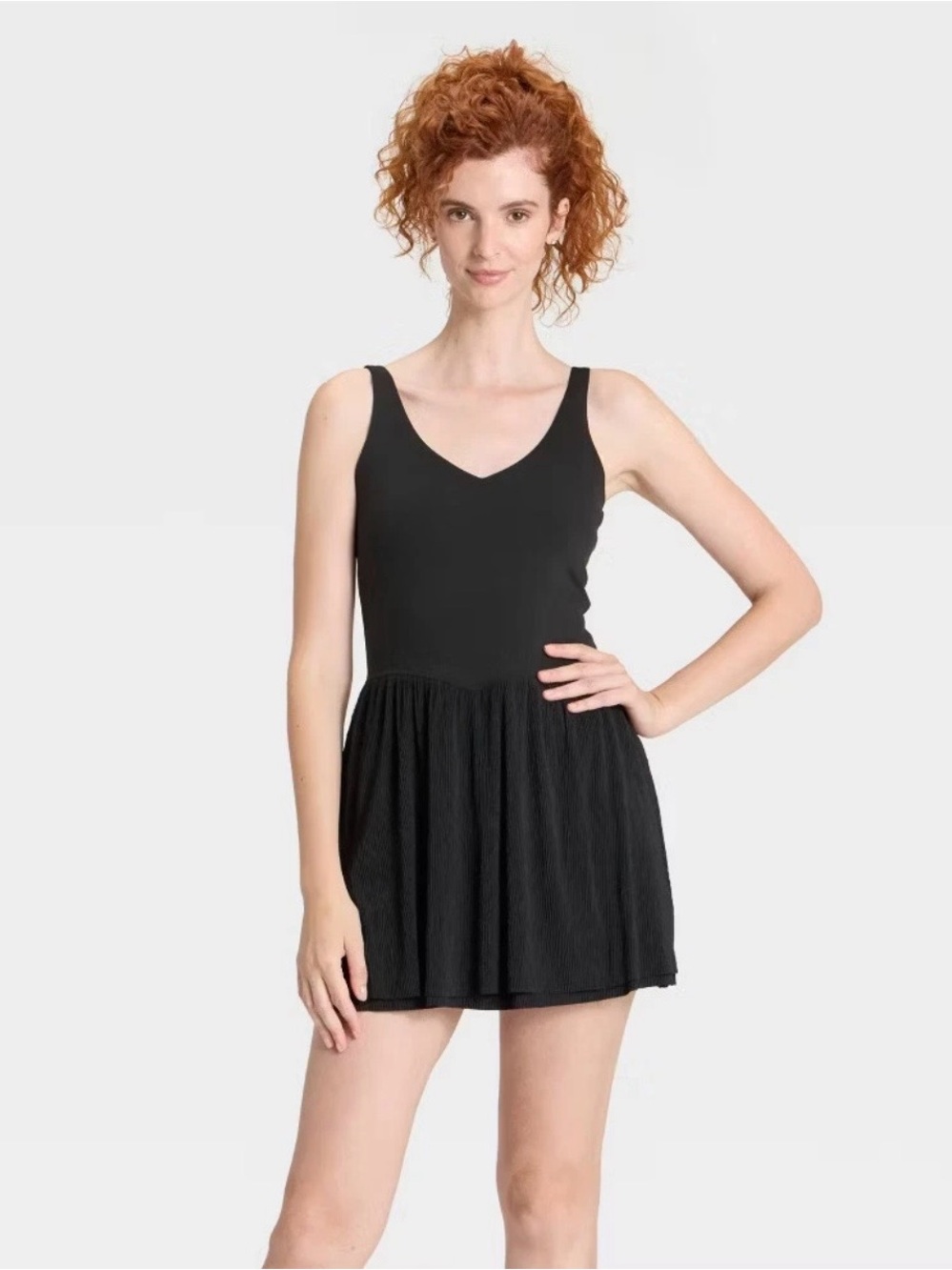Active wear black dress medium women